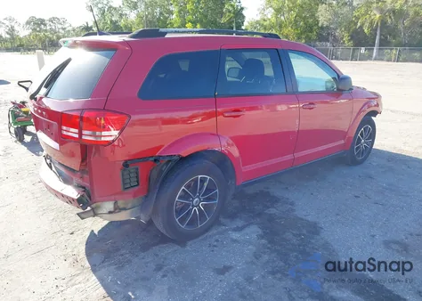 2018 Dodge Journey Se из США, поврежденный, VIN 3C4PDCAB7JT532595